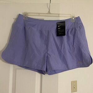Nike Purple Athletic Shorts Lightweight Performance Wear